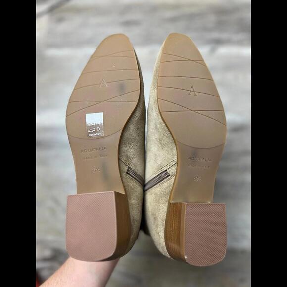 Aquatalia Fuoco Suede Ankle Boots 8.5 - Picture 8 of 8